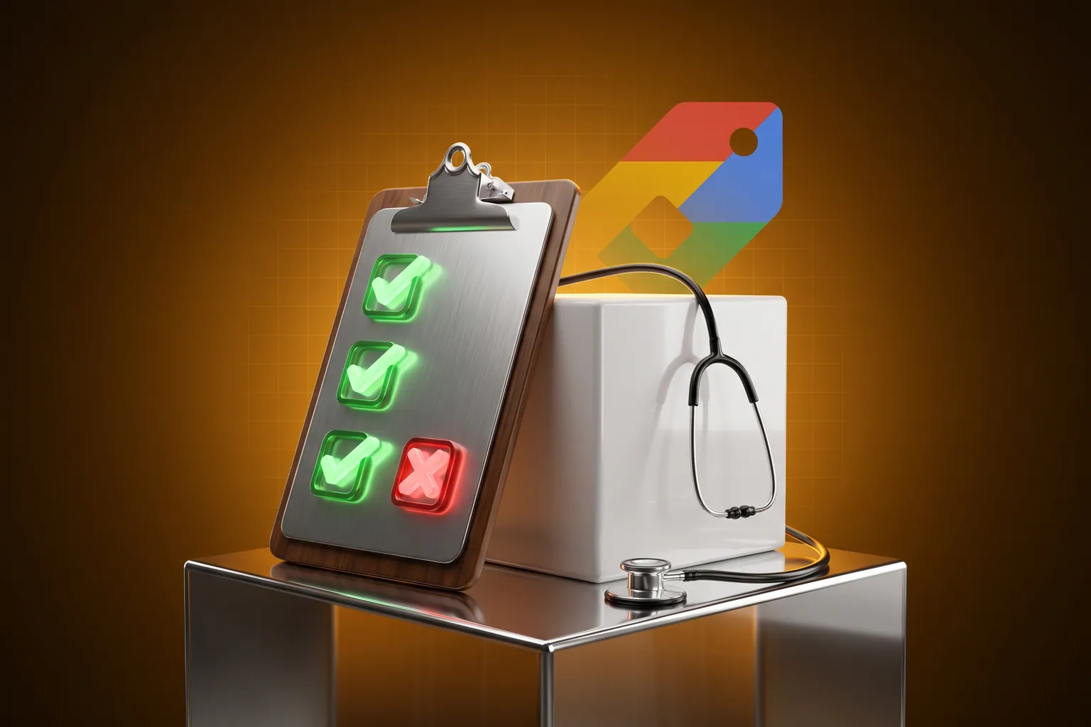 Google Merchant Center dashboard showing product feed health diagnostics